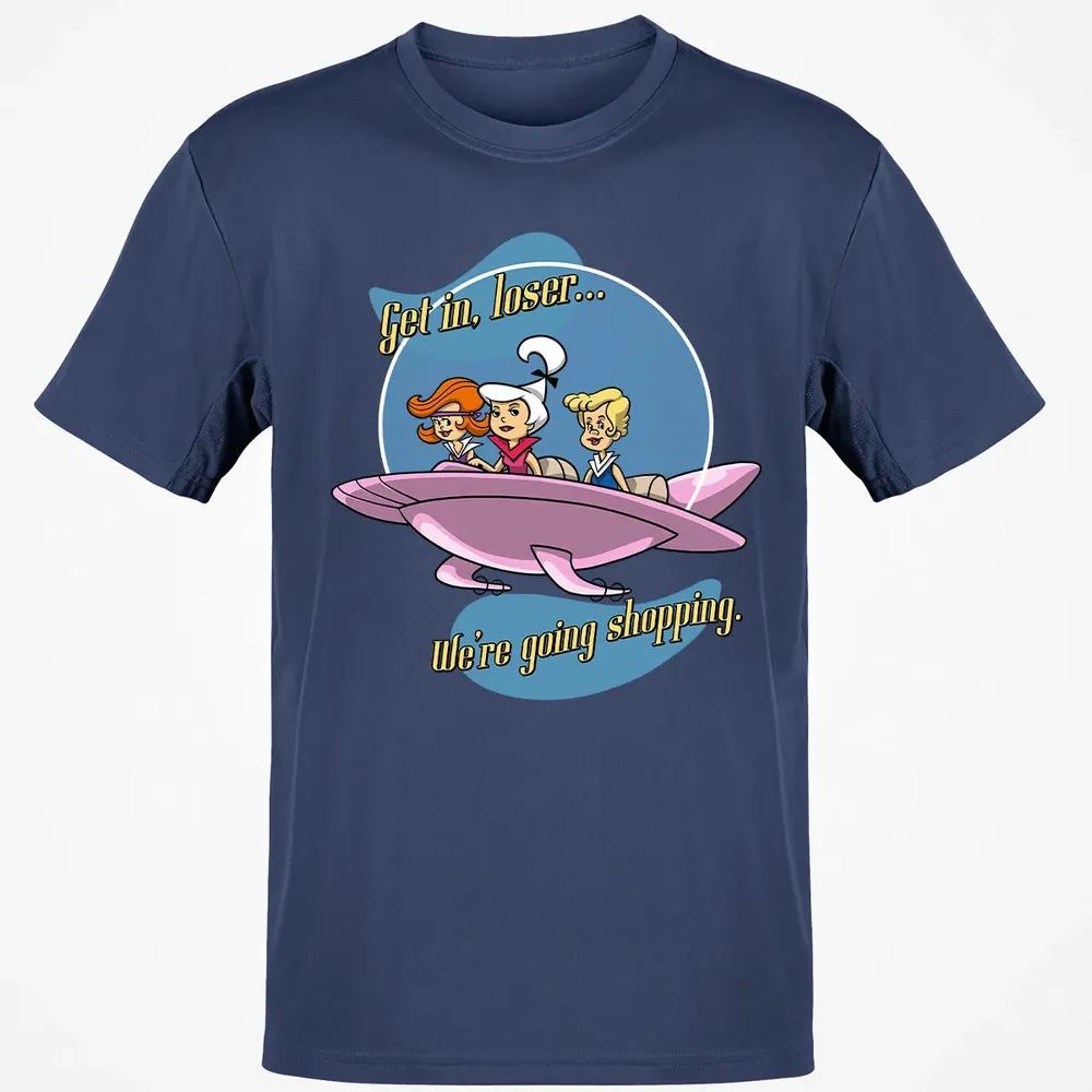 Going Shopping In Jet Classic Unisex T-Shirt - 8