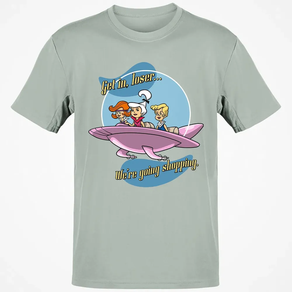 Going Shopping In Jet Classic Unisex T-Shirt - 3