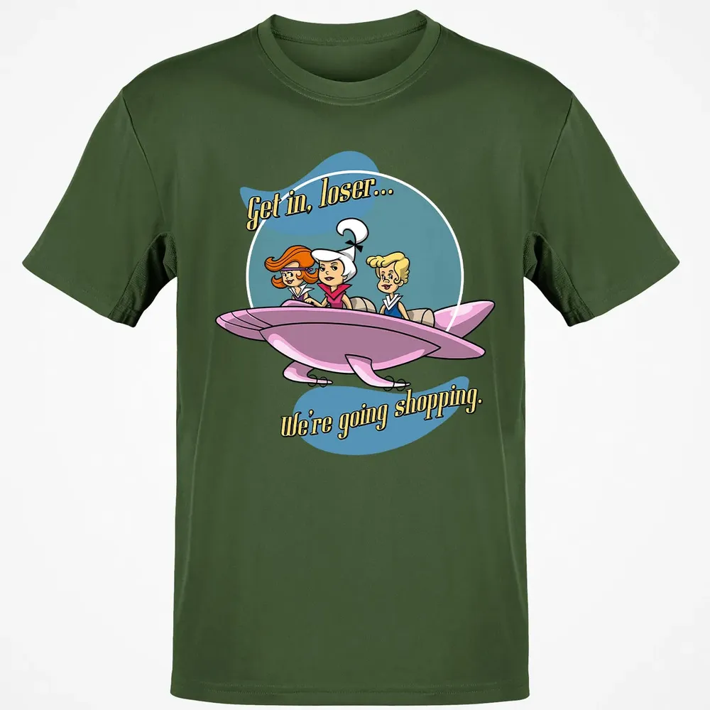 Going Shopping In Jet Classic Unisex T-Shirt - 7