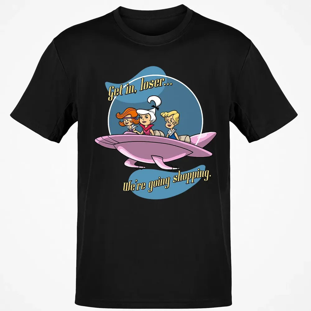 Going Shopping In Jet Classic Unisex T-Shirt - 2