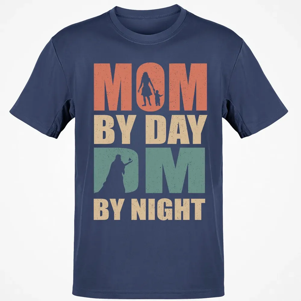 Mom By Day DM By Night DND Classic Unisex T-Shirt - 8