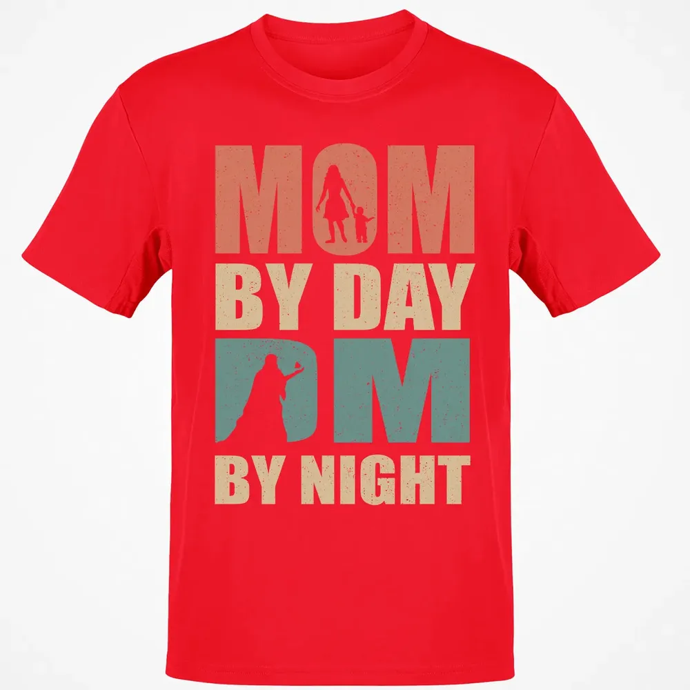 Mom By Day DM By Night DND Classic Unisex T-Shirt - 11