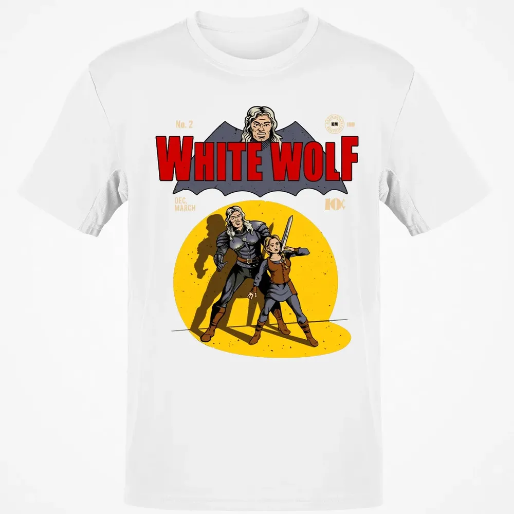 White Wolf Classic Unisex T-Shirt - 13