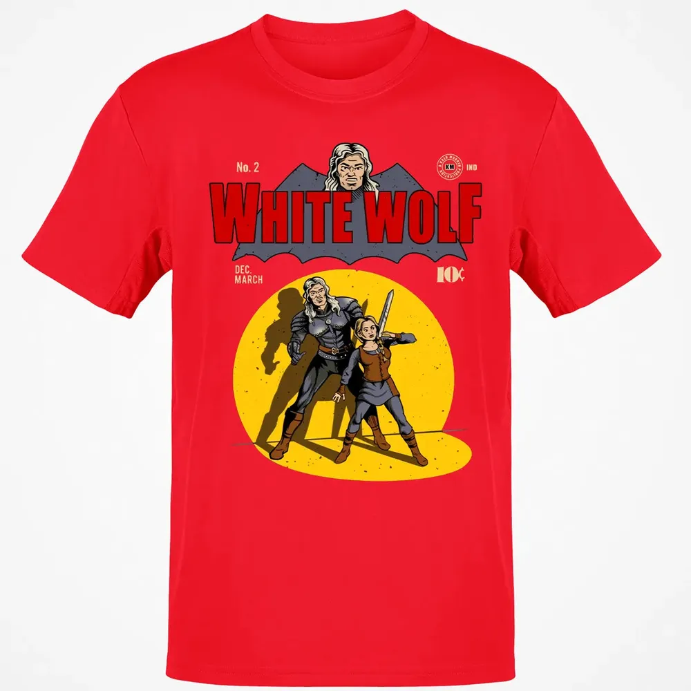 White Wolf Classic Unisex T-Shirt - 11