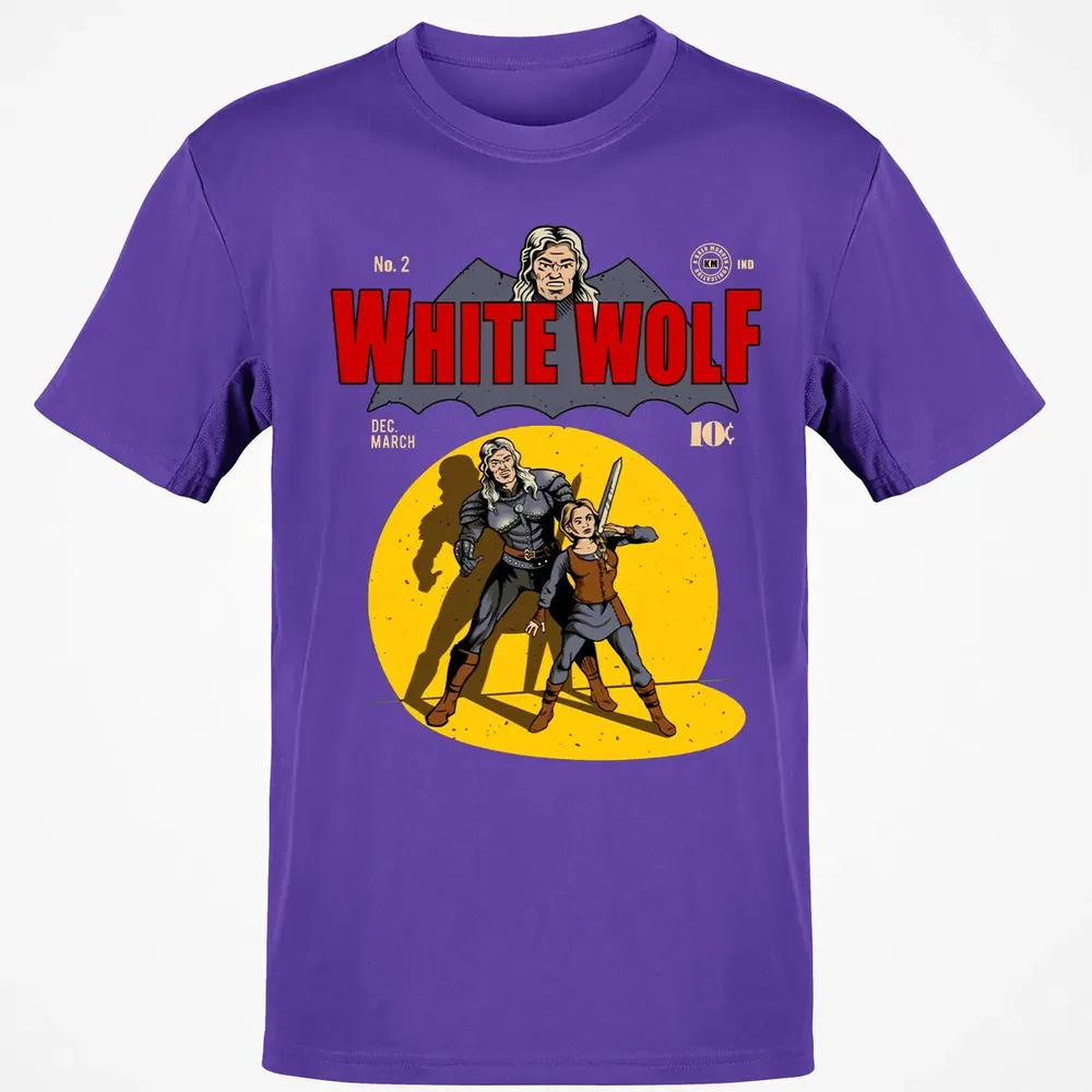 White Wolf Classic Unisex T-Shirt - 10