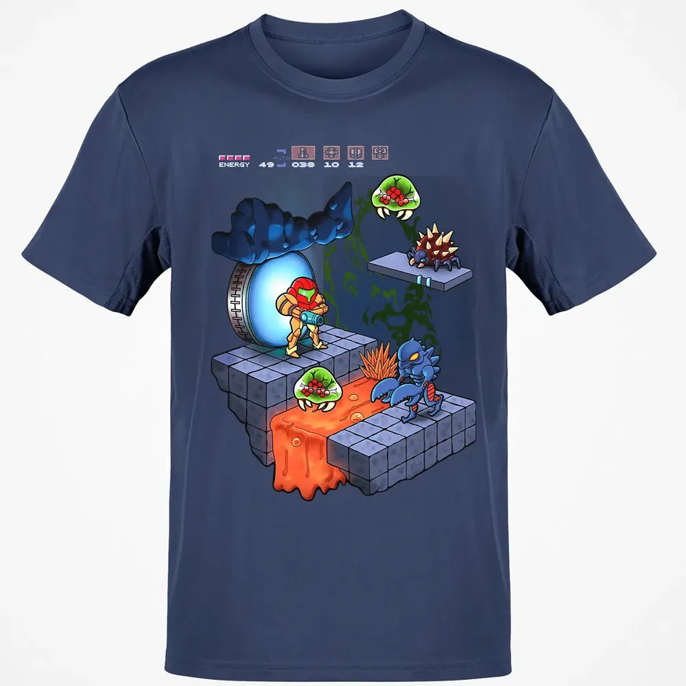 Metroid Isometric Classic Unisex T-Shirt - 8