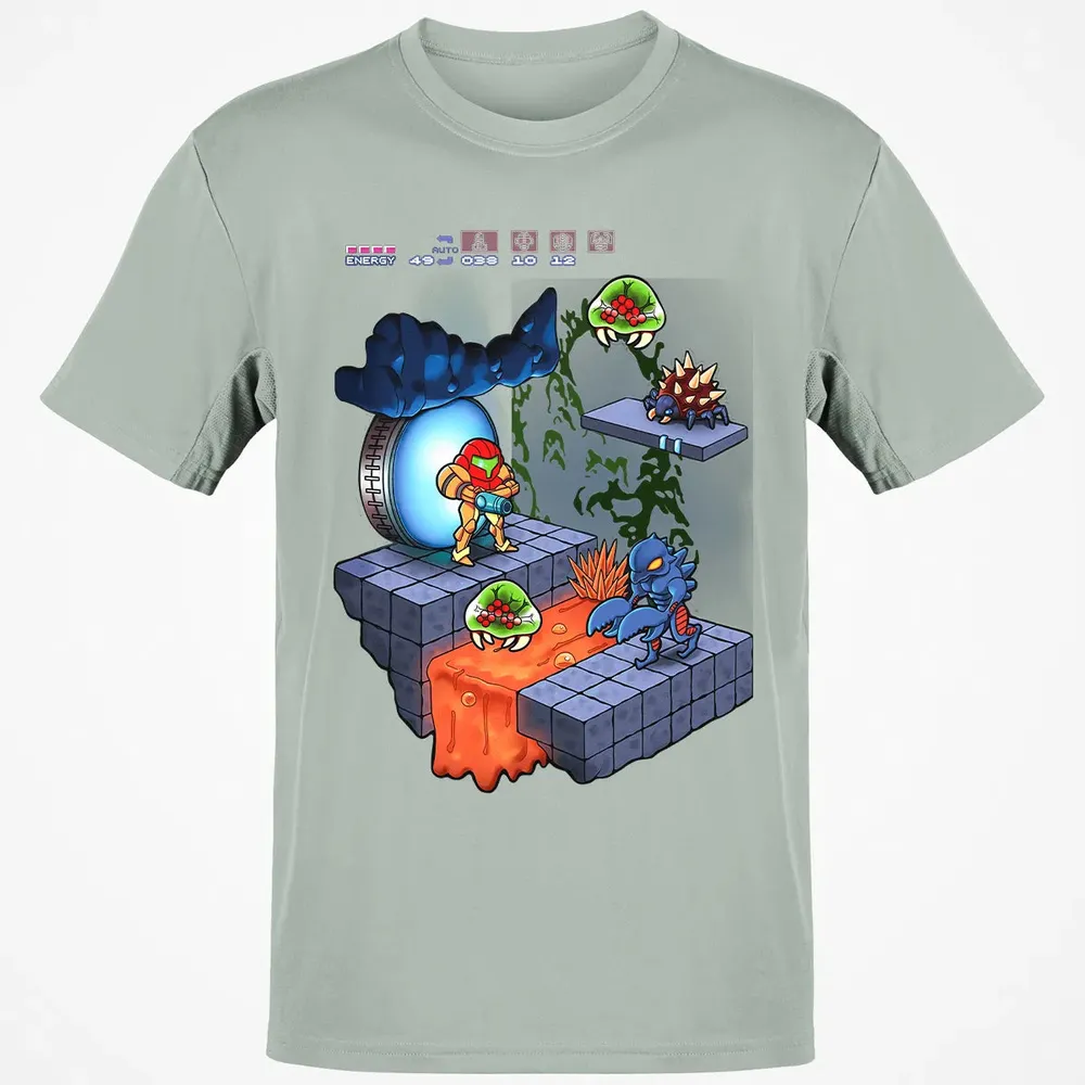 Metroid Isometric Classic Unisex T-Shirt - 3