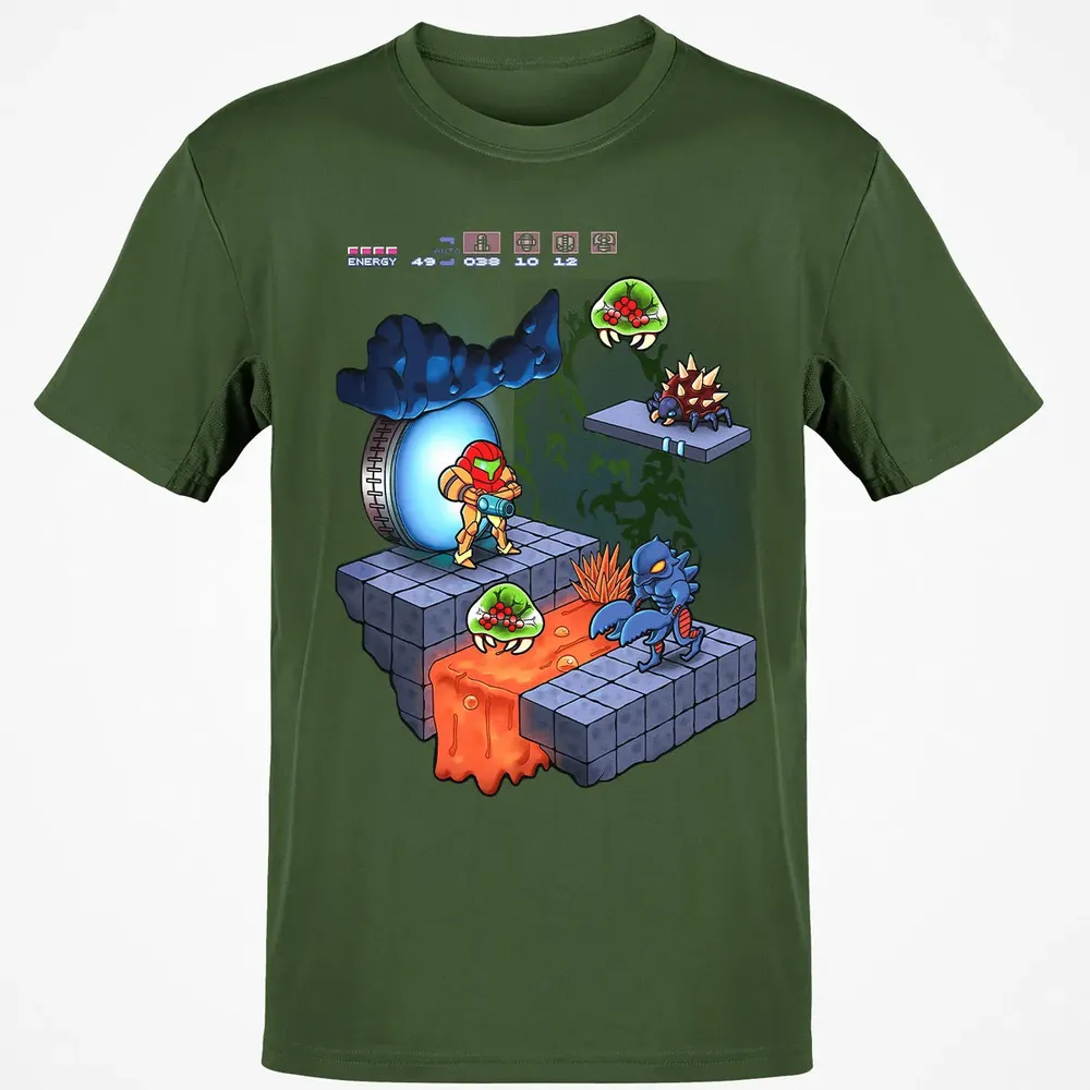 Metroid Isometric Classic Unisex T-Shirt - 7