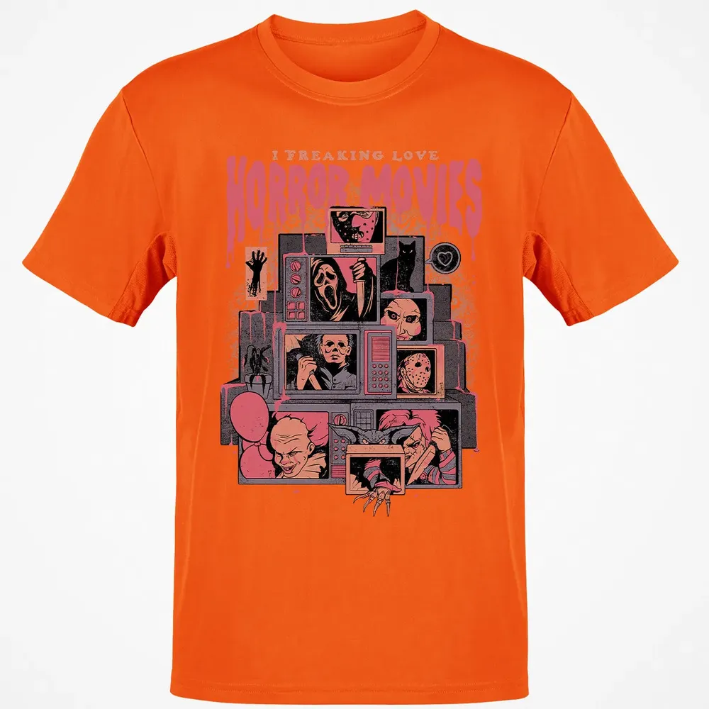 I Freaking Love Horror Movies Classic Unisex T-Shirt - 9