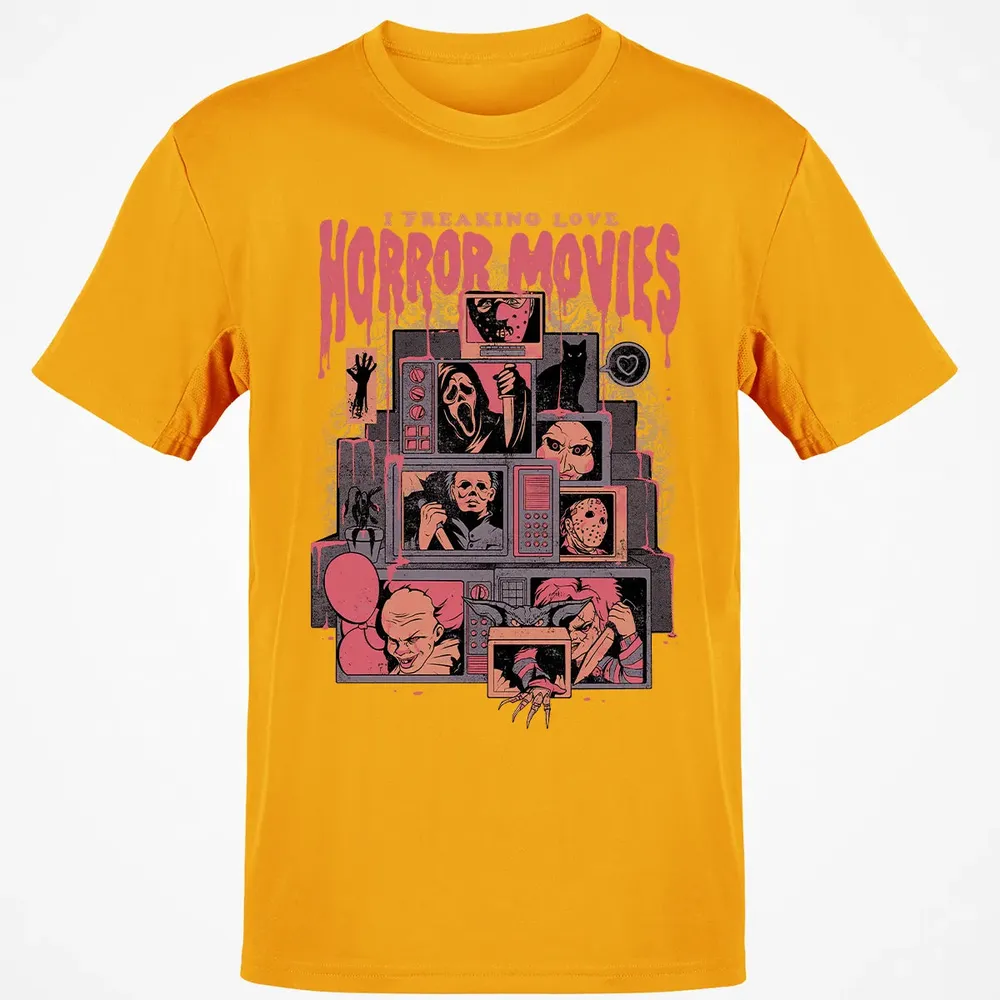 I Freaking Love Horror Movies Classic Unisex T-Shirt - 5