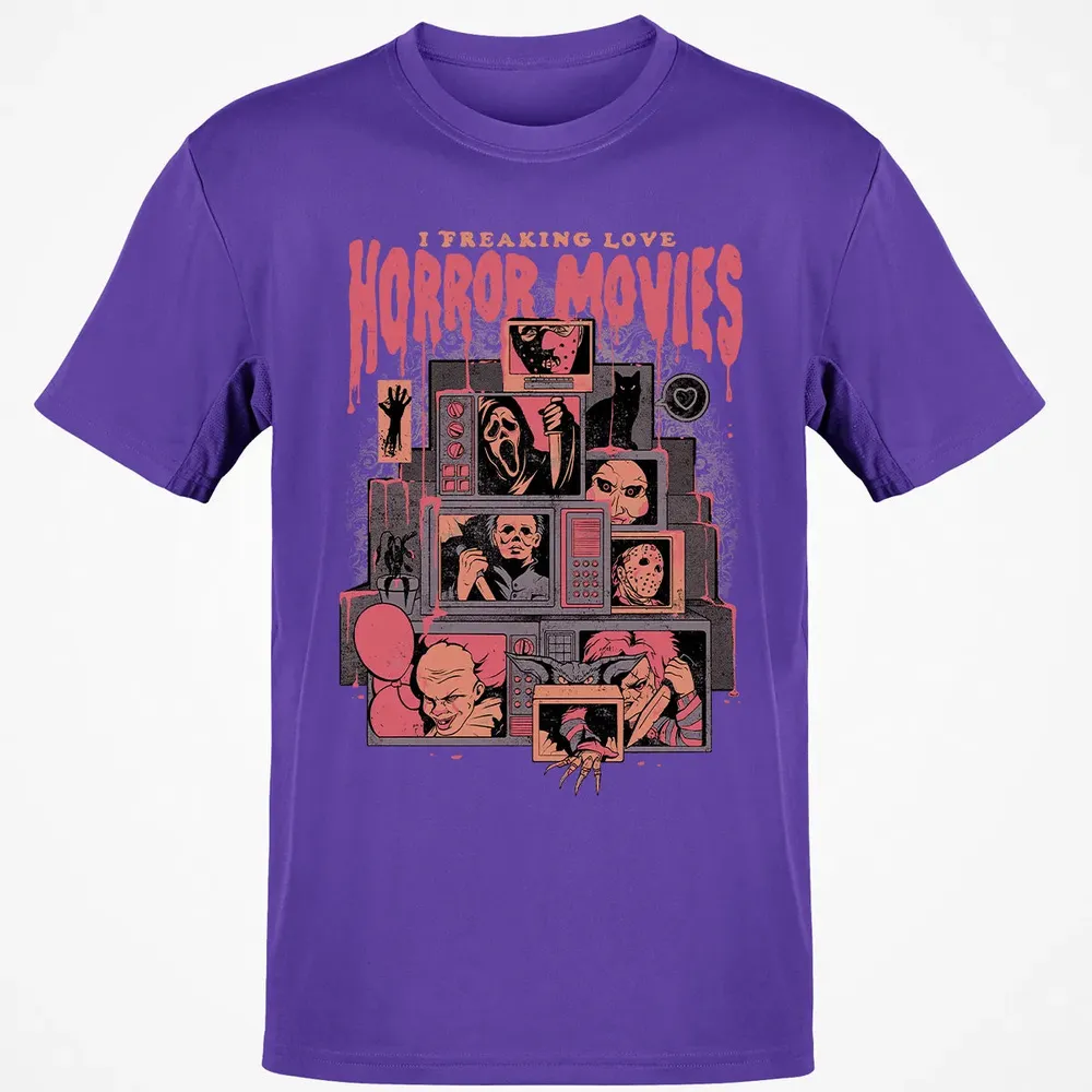 I Freaking Love Horror Movies Classic Unisex T-Shirt - 10