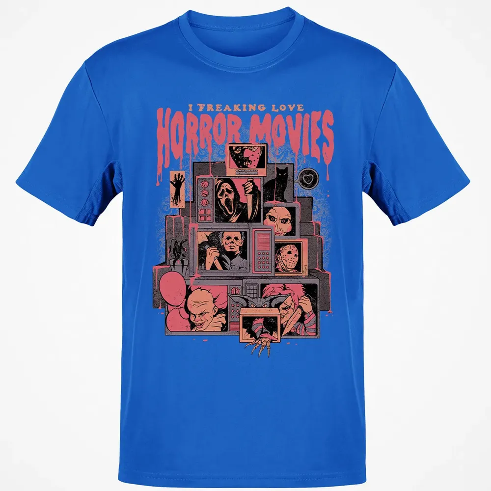 I Freaking Love Horror Movies Classic Unisex T-Shirt - 12