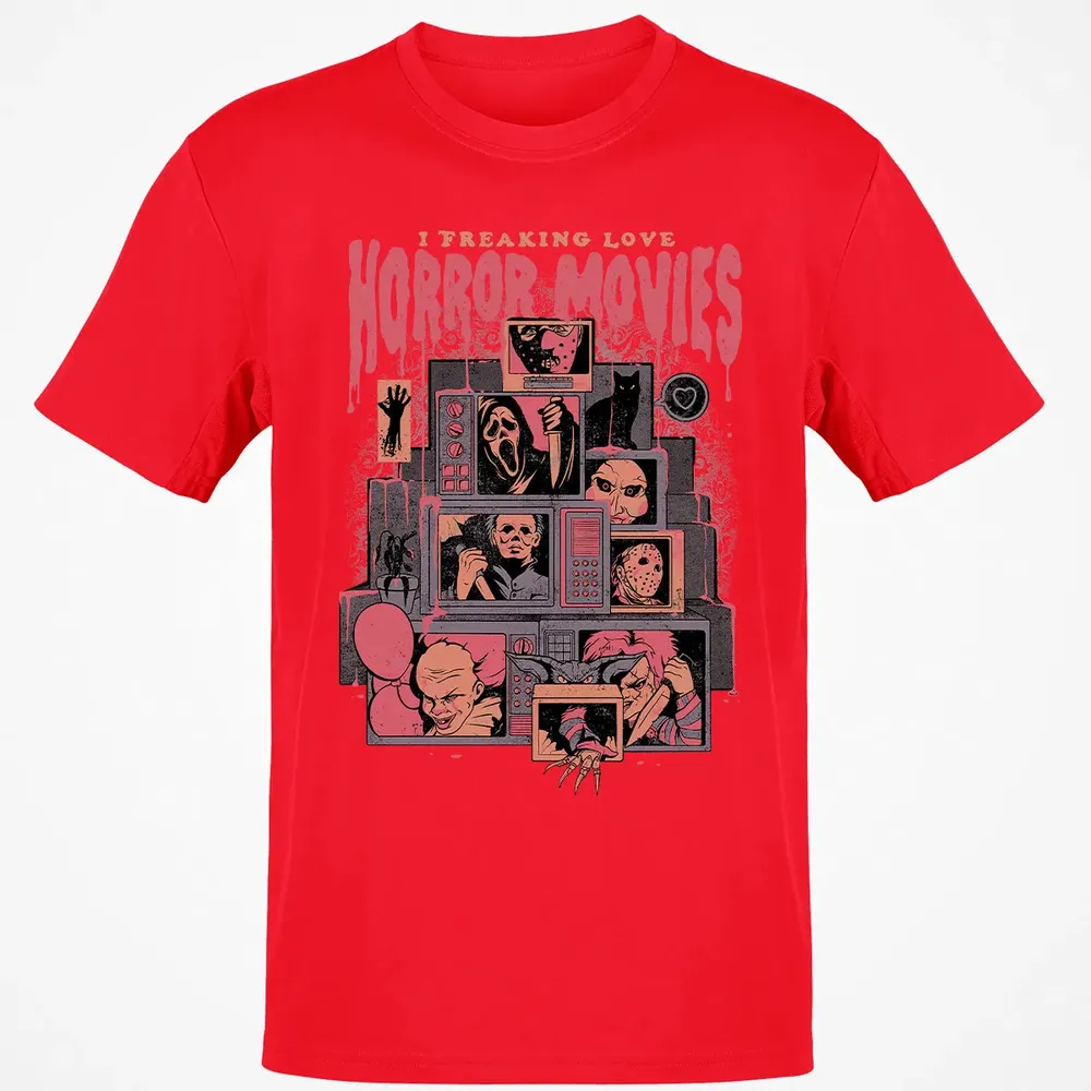 I Freaking Love Horror Movies Classic Unisex T-Shirt - 11