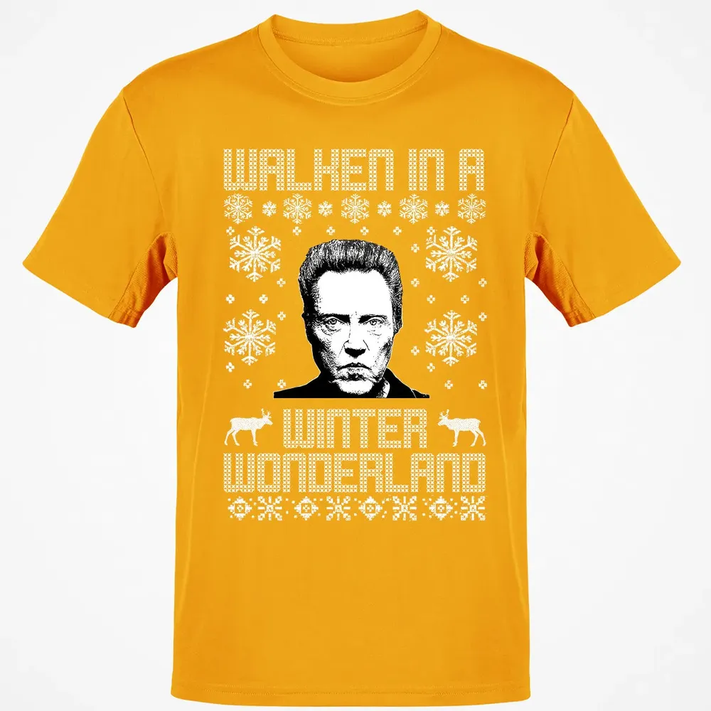 Walken In A Winter Wonderland Classic Unisex T-Shirt - 5