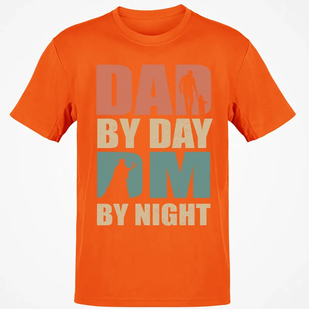 Dad By Day DM By Night DND Classic Unisex T-Shirt - 9