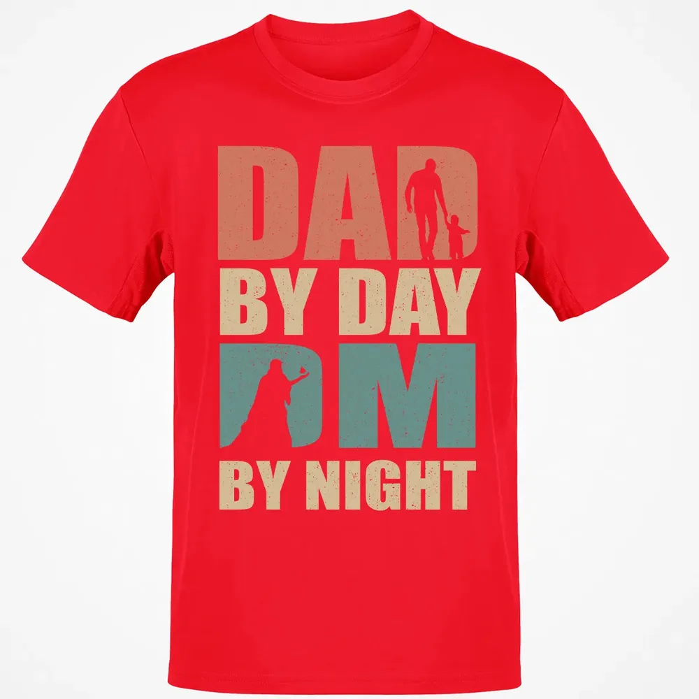 Dad By Day DM By Night DND Classic Unisex T-Shirt - 11
