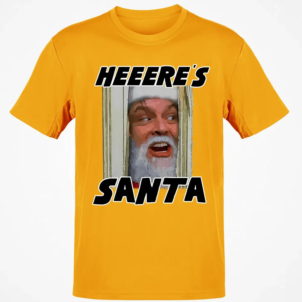 Here's Santa Classic Unisex T-Shirt - 5
