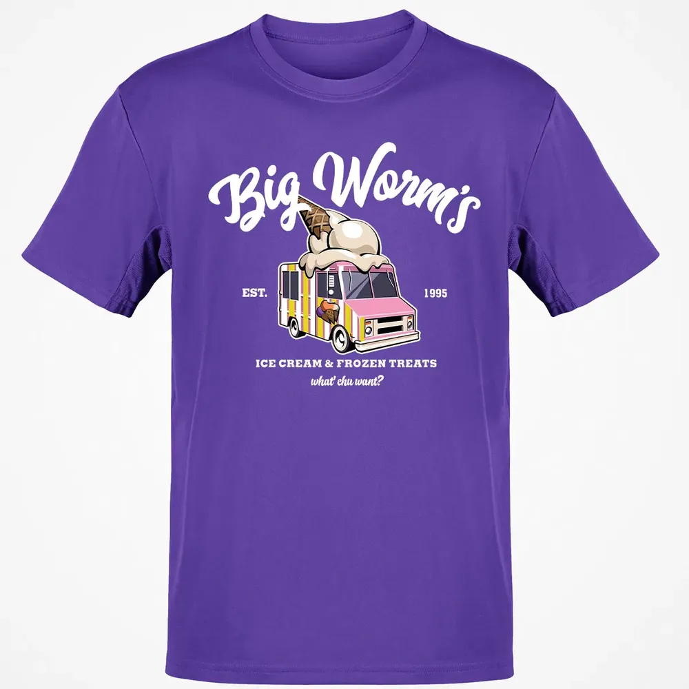 Big Worm Ice Cream Classic Unisex T-Shirt - 10