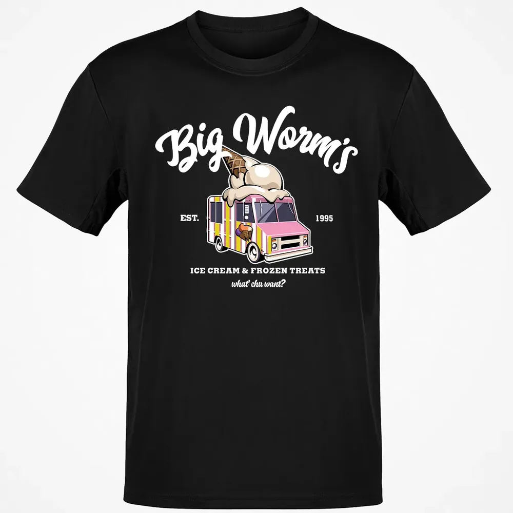 Big Worm Ice Cream Classic Unisex T-Shirt - 2