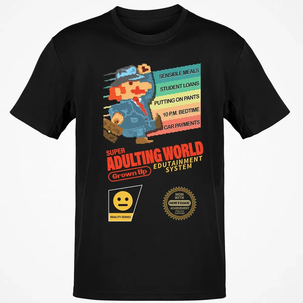 Adulting World Classic Unisex T-Shirt - 2