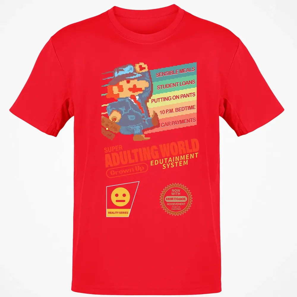 Adulting World Classic Unisex T-Shirt - 11