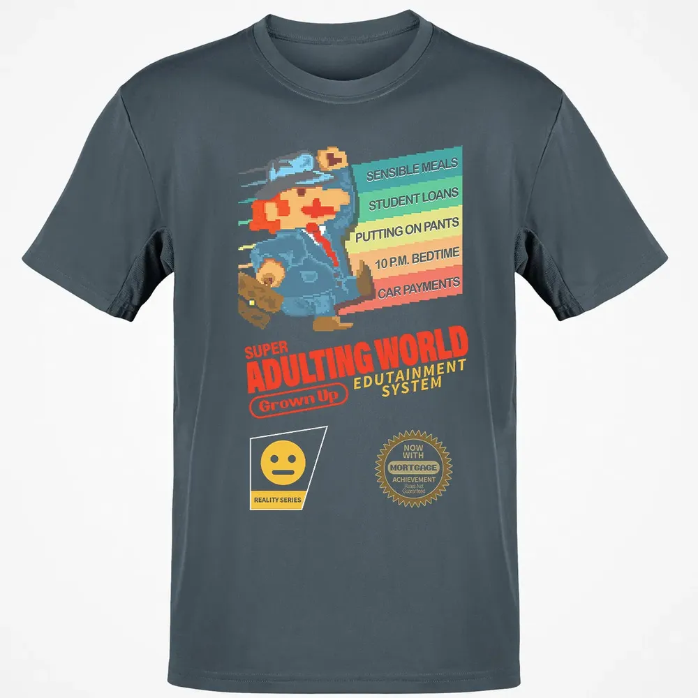 Adulting World Classic Unisex T-Shirt - 4