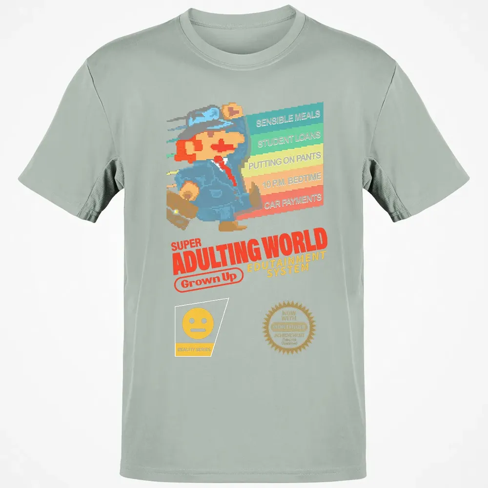 Adulting World Classic Unisex T-Shirt - 3
