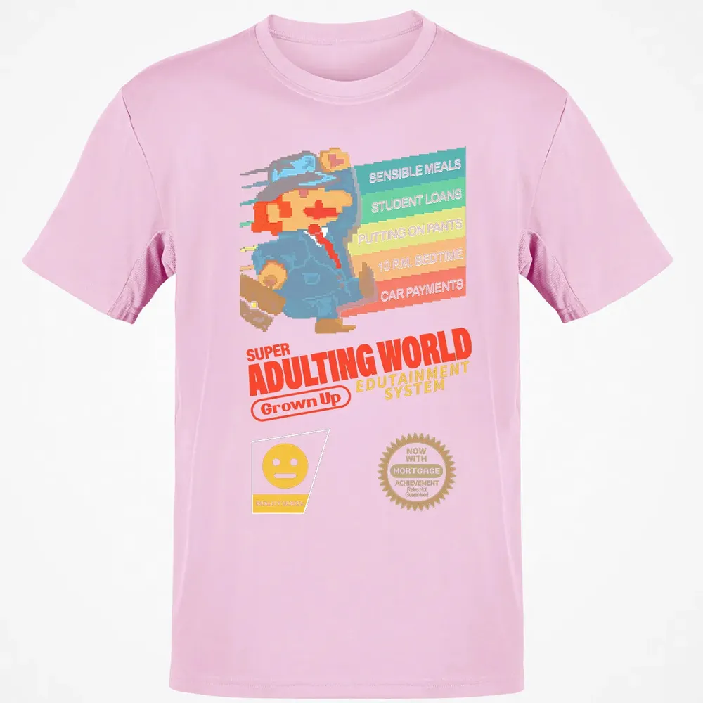 Adulting World Classic Unisex T-Shirt - 6