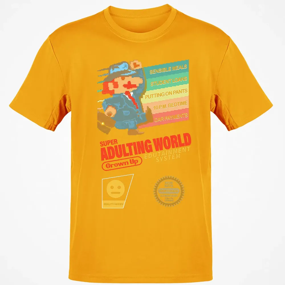 Adulting World Classic Unisex T-Shirt - 5