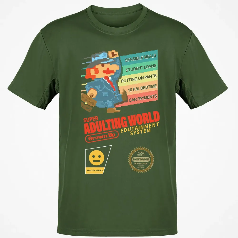 Adulting World Classic Unisex T-Shirt - 7