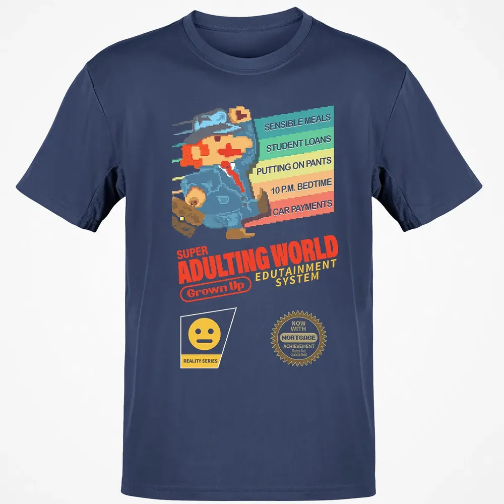 Adulting World Classic Unisex T-Shirt - 8