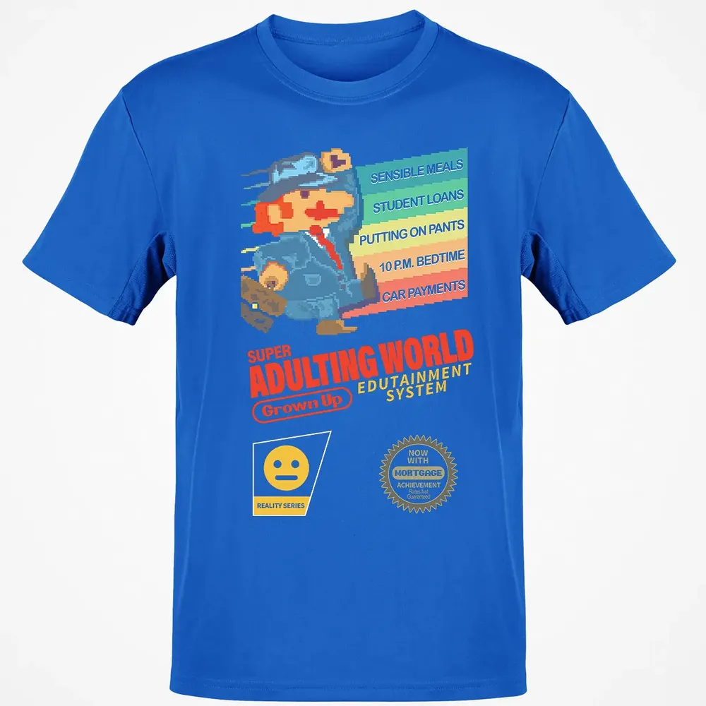 Adulting World Classic Unisex T-Shirt - 12