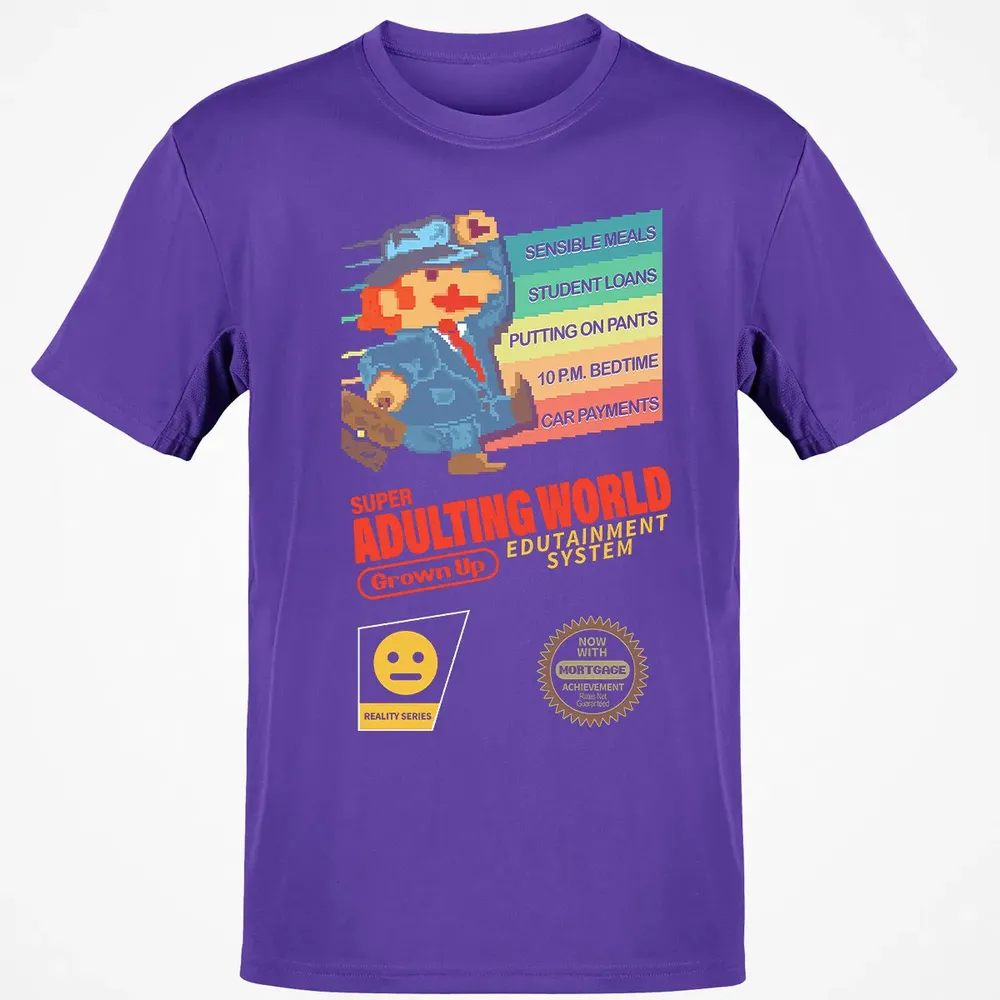 Adulting World Classic Unisex T-Shirt - 10
