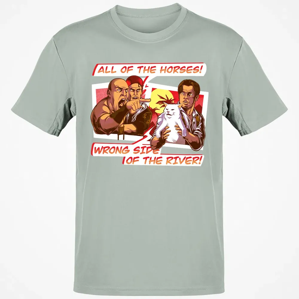 All Of The Horses! Wrong Side Of The River! Classic Unisex T-Shirt - 3