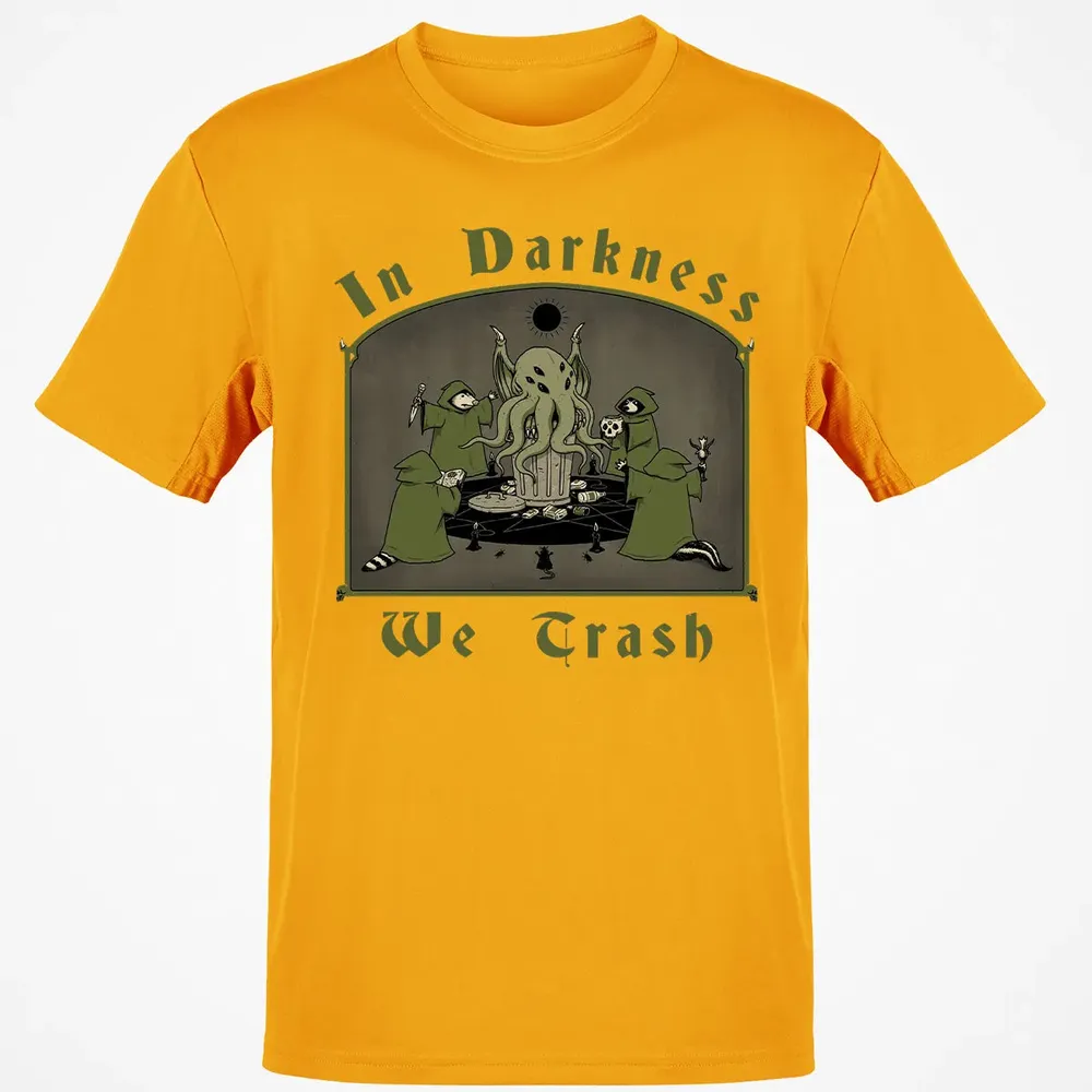 In Darkness We Trash Classic Unisex T-Shirt - 5