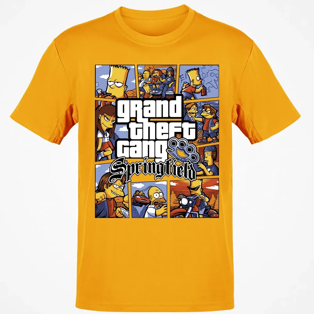 Grand Theft Gang Classic Unisex T-Shirt - 5