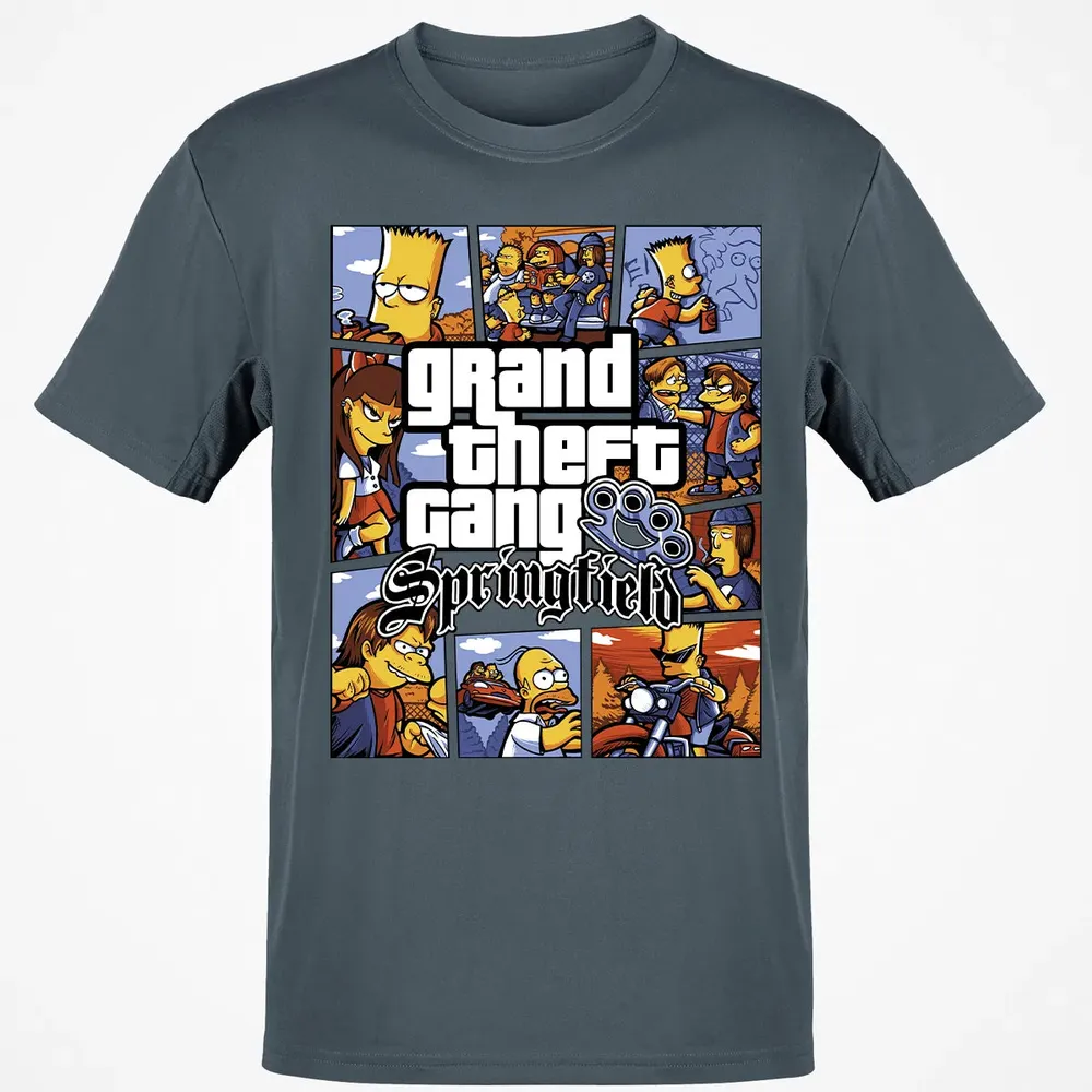 Grand Theft Gang Classic Unisex T-Shirt - 4