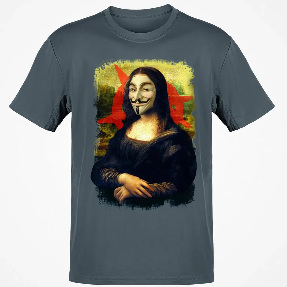 Guy Fawkes Lisa Classic Unisex T-Shirt - 4