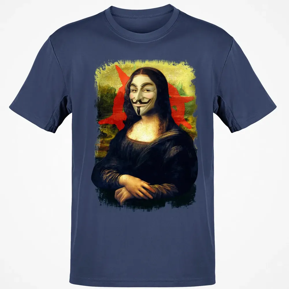 Guy Fawkes Lisa Classic Unisex T-Shirt - 8