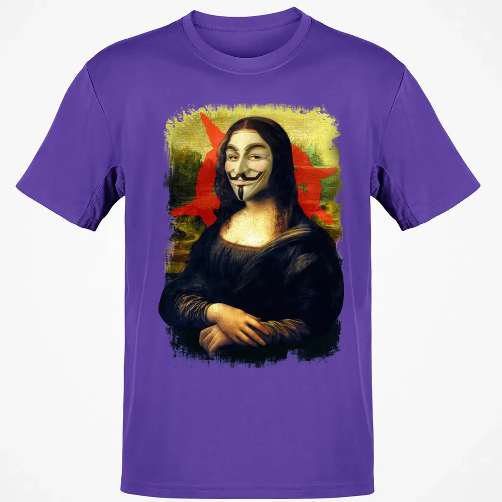 Guy Fawkes Lisa Classic Unisex T-Shirt - 10