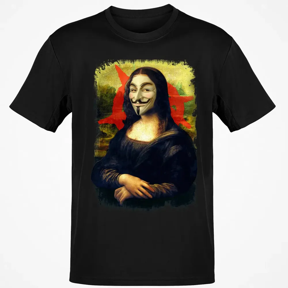 Guy Fawkes Lisa Classic Unisex T-Shirt - 2