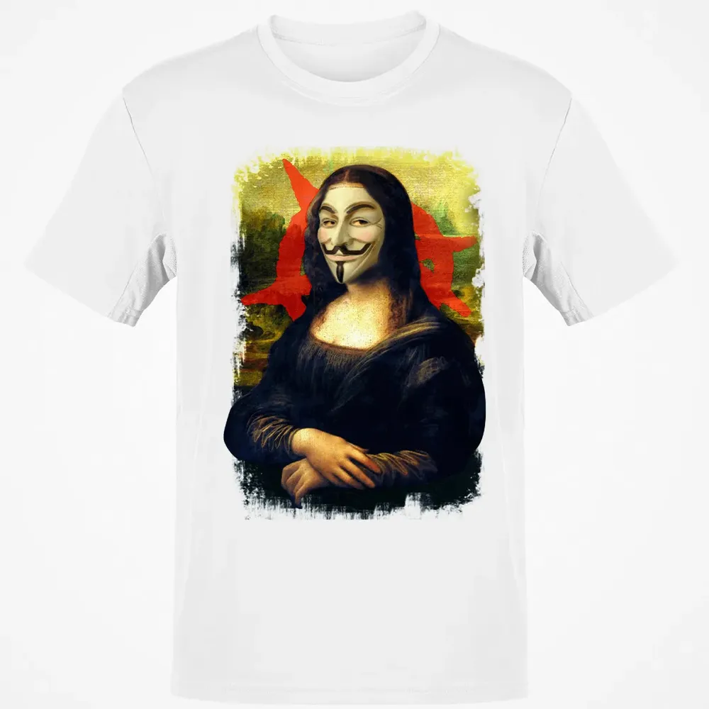Guy Fawkes Lisa Classic Unisex T-Shirt - 13