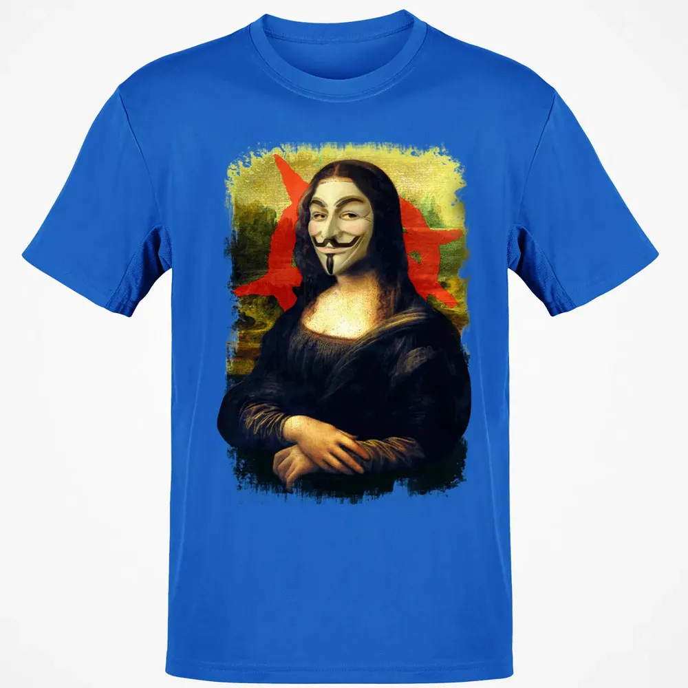 Guy Fawkes Lisa Classic Unisex T-Shirt - 12
