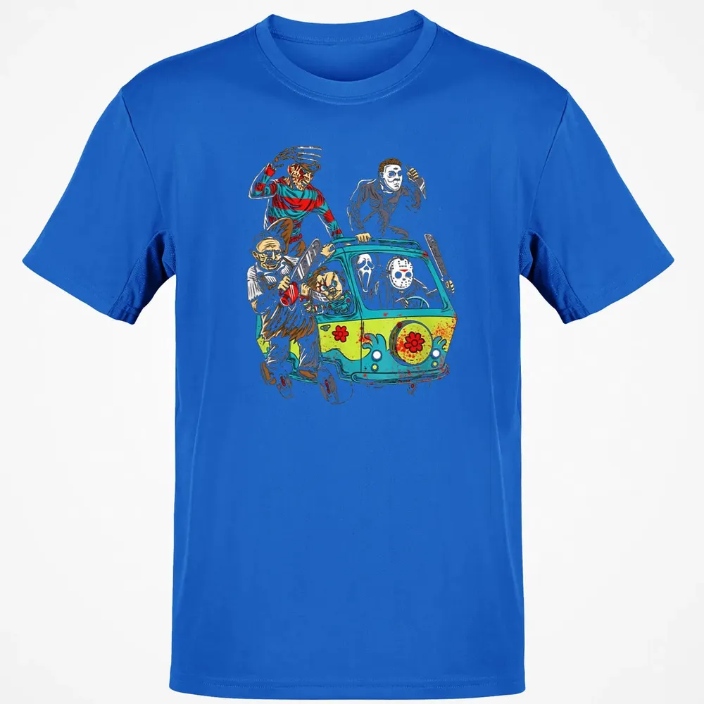 Funny Camper Full Of Psychos Halloween Horror Lovers Gift Classic Unisex T-Shirt - 12