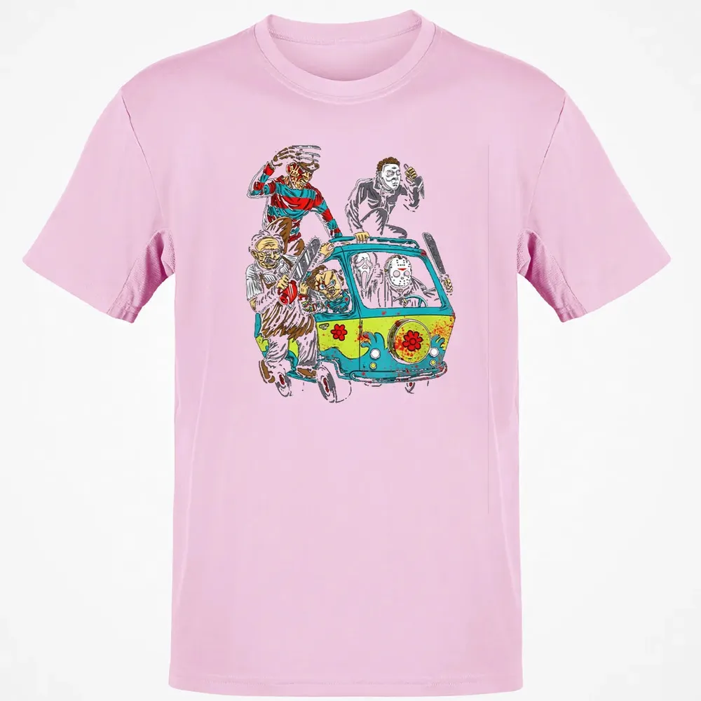 Funny Camper Full Of Psychos Halloween Horror Lovers Gift Classic Unisex T-Shirt - 6