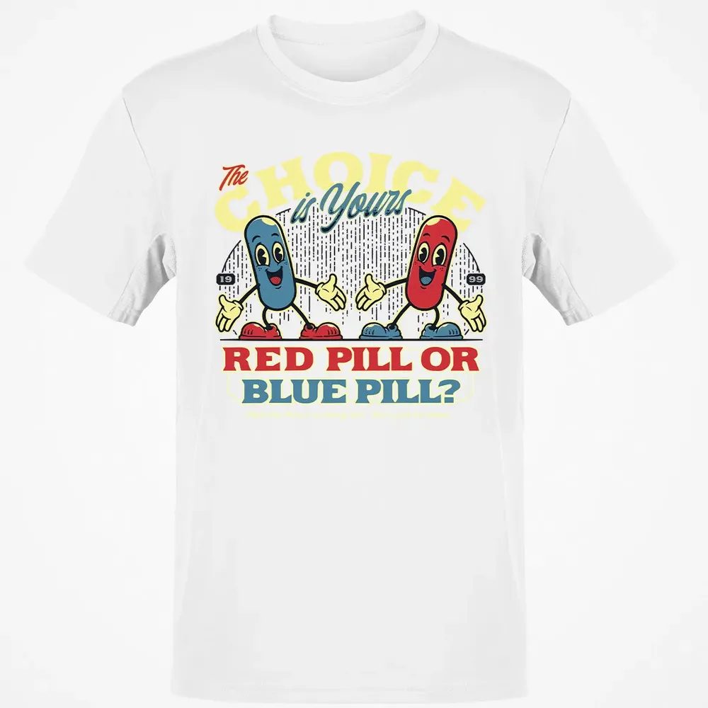 Red Pill Blue Pill Classic Unisex T-Shirt - 13