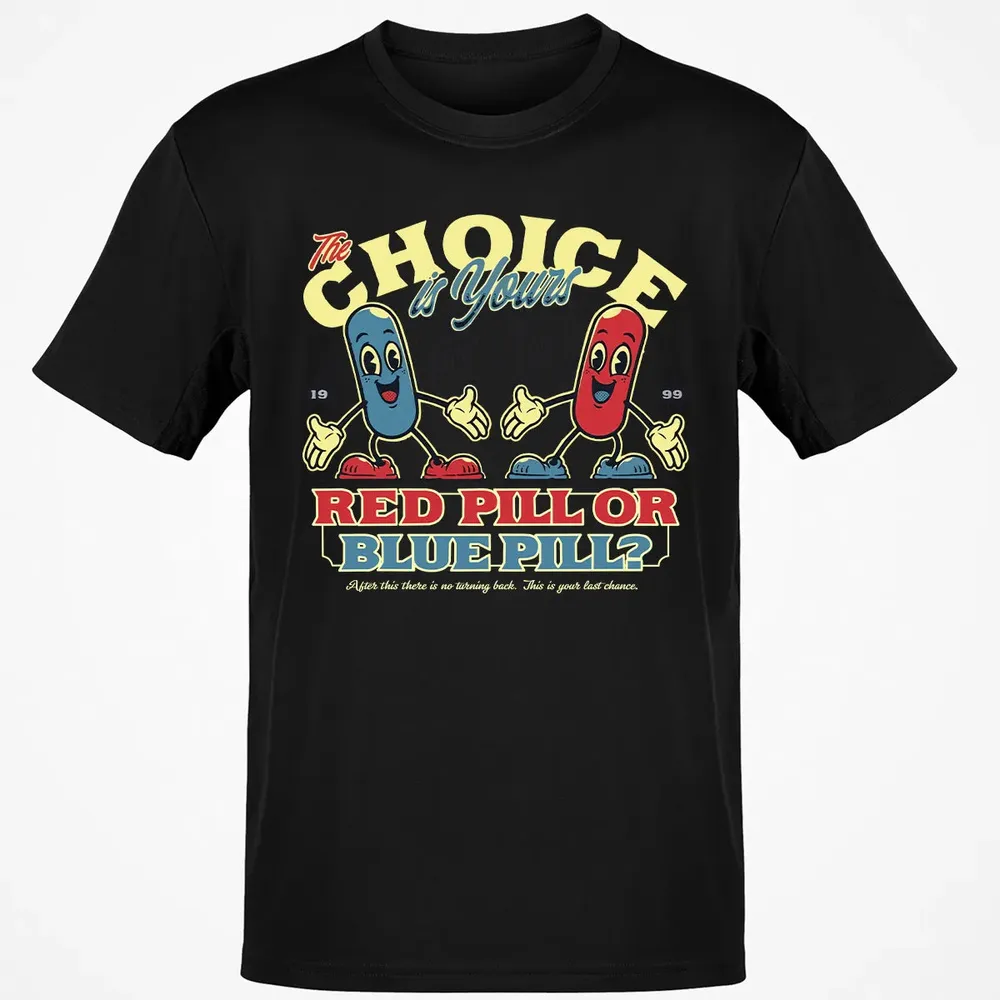 Red Pill Blue Pill Classic Unisex T-Shirt - 2