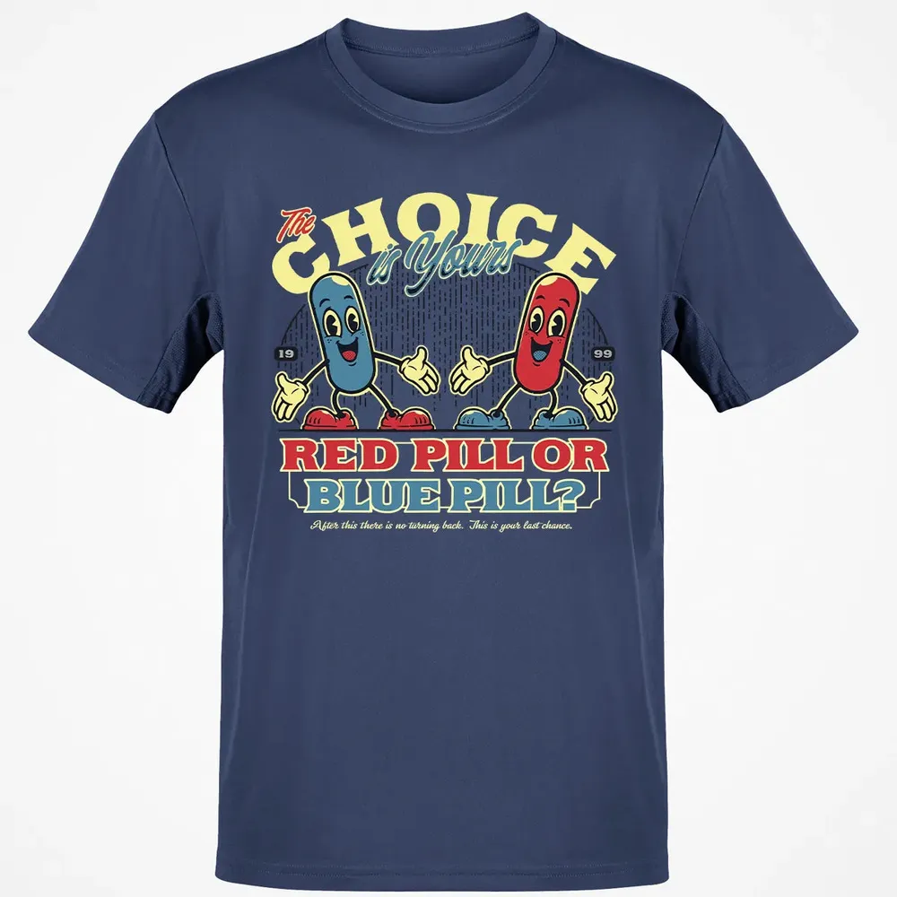 Red Pill Blue Pill Classic Unisex T-Shirt - 8