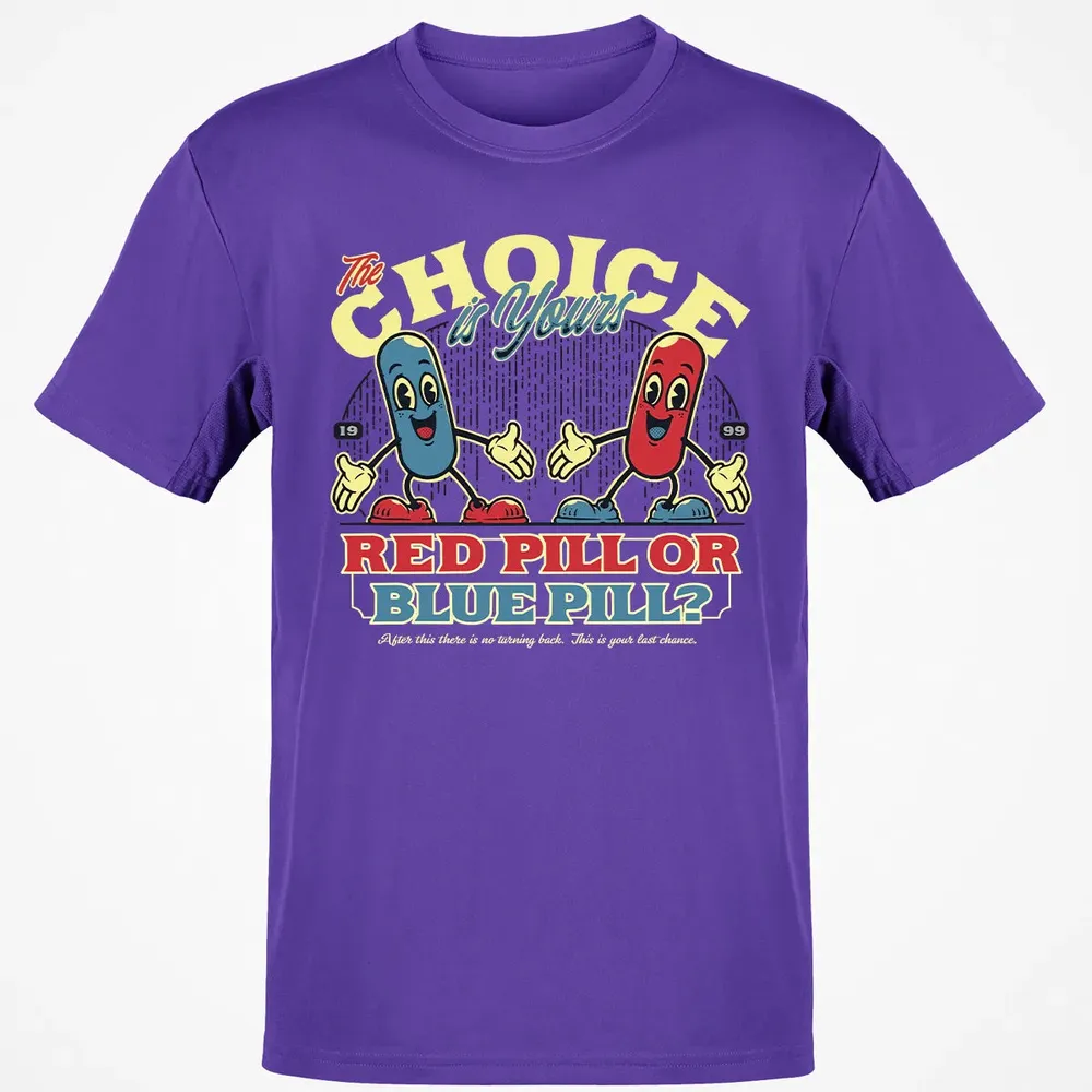 Red Pill Blue Pill Classic Unisex T-Shirt - 10