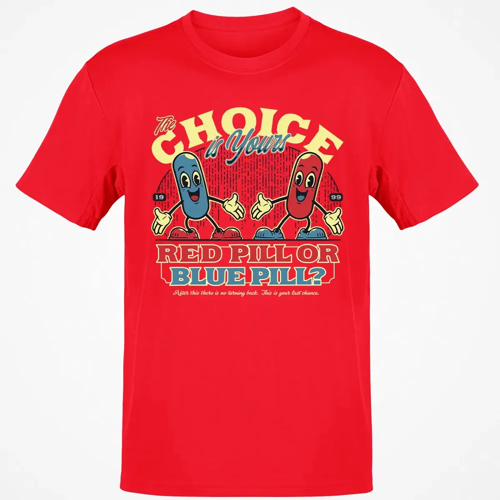 Red Pill Blue Pill Classic Unisex T-Shirt - 11